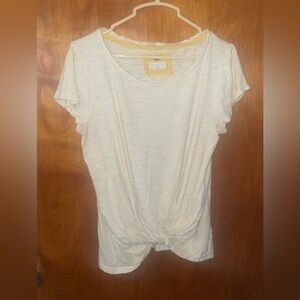 Ladies large scrunch tee